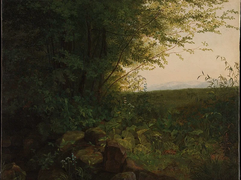 1794-August Heinrich - Ai margini della foresta, 1820